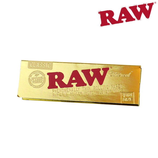 RAW Classic Ethereal Phenomenally Thin Rolling Papers (1 1/4 & King Size Slim)