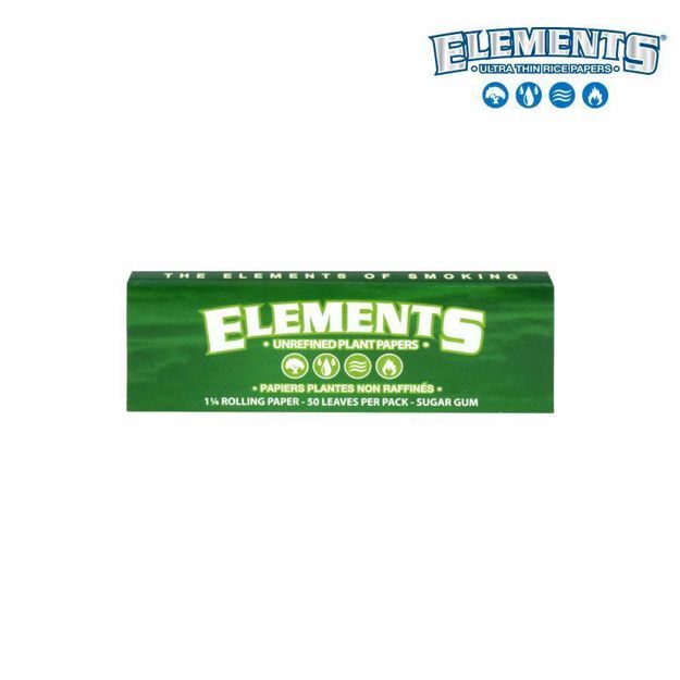 ELEMENTS Unrefined Plant Papers (1 1/4 Size)