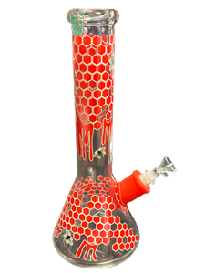 12" Honeycomb Beaker w/ Silicone Joint