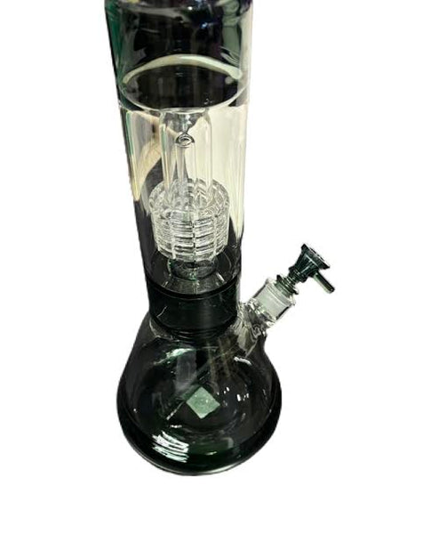 RED EYE GLASS 36" Dual Chamber Step Down Beaker Tube