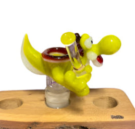 NEZ GLASS Yoshi Slider Bowl 14mm Male (Hand Blown)