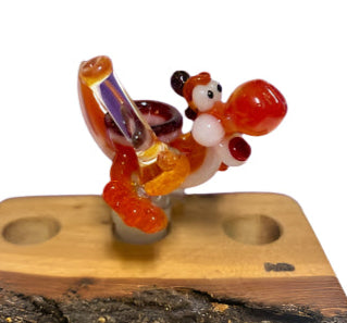 NEZ GLASS Yoshi Slider Bowl 14mm Male (Hand Blown)
