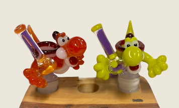 NEZ GLASS Yoshi Slider Bowl 14mm Male (Hand Blown)