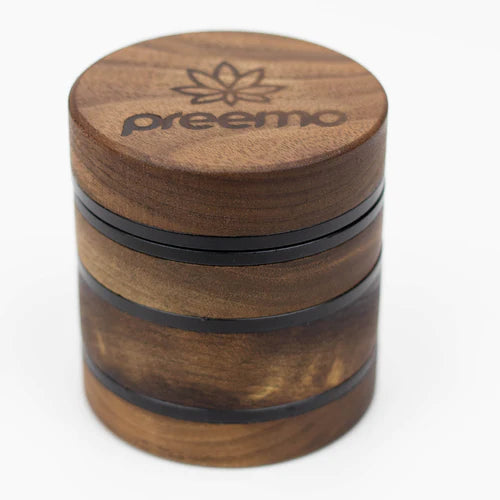 PREEMO 2.5" 4-Piece Wooden Grinder