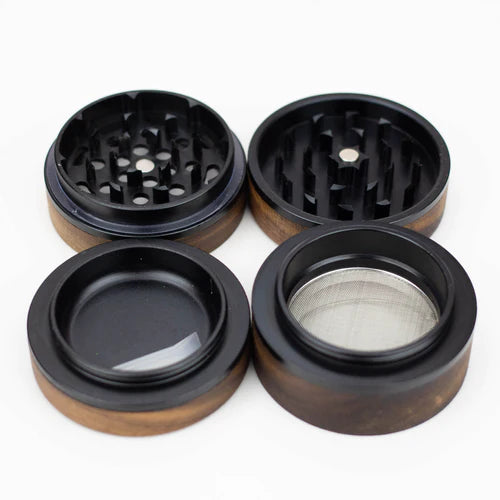 PREEMO 2.5" 4-Piece Wooden Grinder