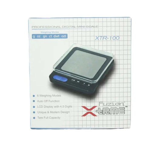 FUZION XTRME Professional Digital Mini Scale XTR-100 (100g x 0.01g)