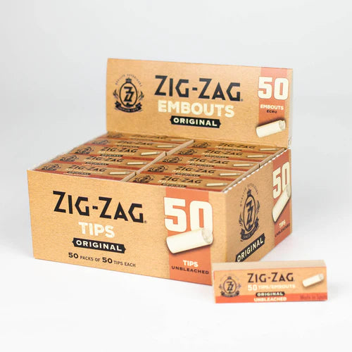 ZIG-ZAG Unbleached Original Tips