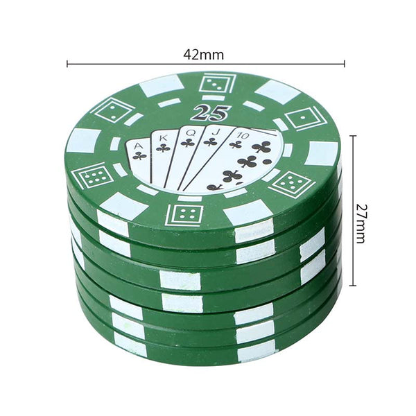 3-Piece Poker Chip Grinder