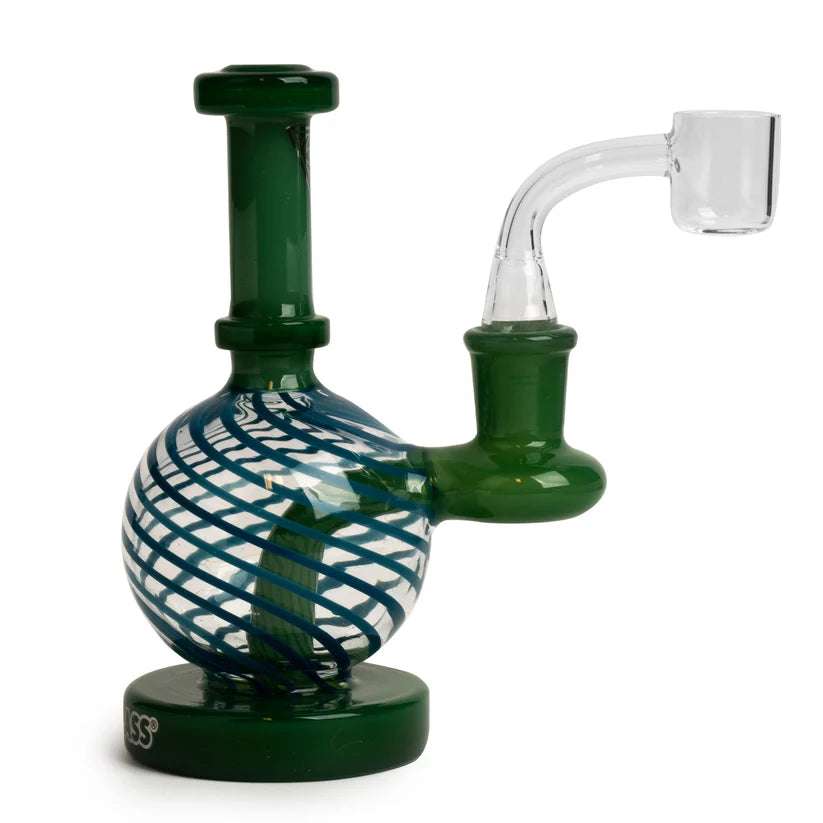 RED EYE GLASS Orb 6" Concentrate Rig