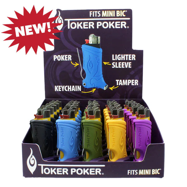TOKER POKER® Mini Bic Keychain
