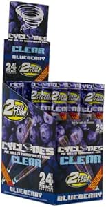 CYCLONE Pre Rolled Transparent Cone Blueberry