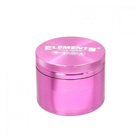 ELEMENTS Pink 4-Piece Grinder