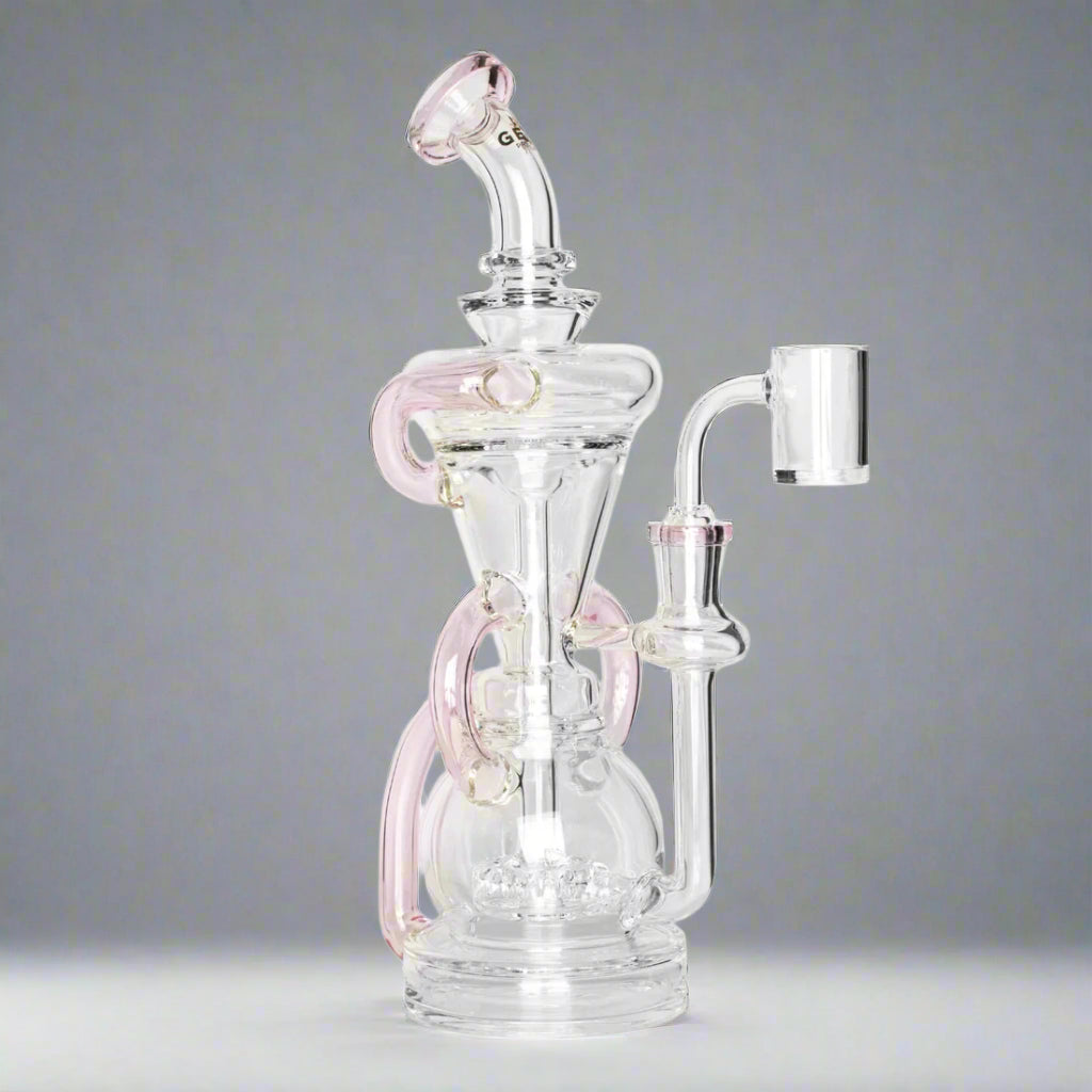 GEAR PREMIUM®  10" Crystal Glide Triple Uptake Dual Chamber Concentrate RECYCLER