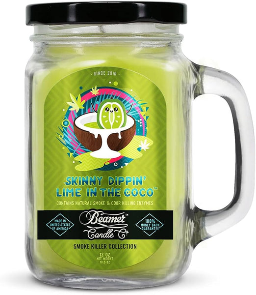 BEAMER Smoke Odour Eliminator Candles 12oz