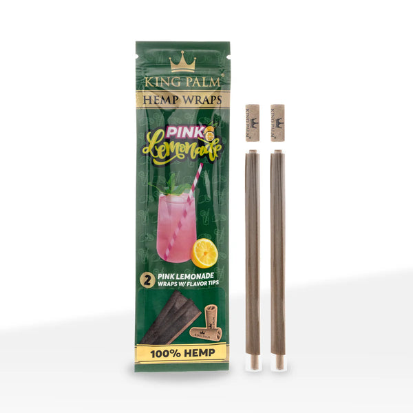 KING PALM Hemp Wraps (2-Pack)