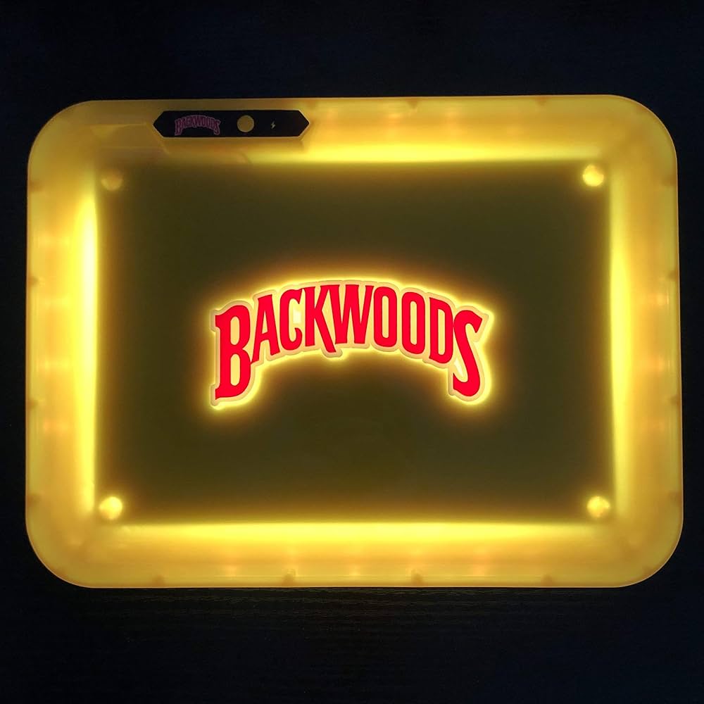 BACKWOODS X COOKIES LED Light Up Rolling Tray