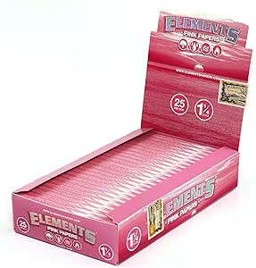 ELEMENTS Pink Papers (1 1/4 Size)