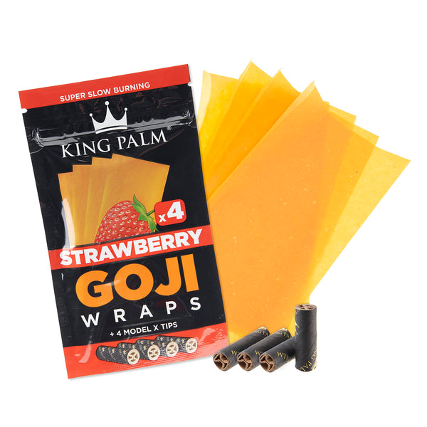 KING PALM Goji Wraps 4-Pack