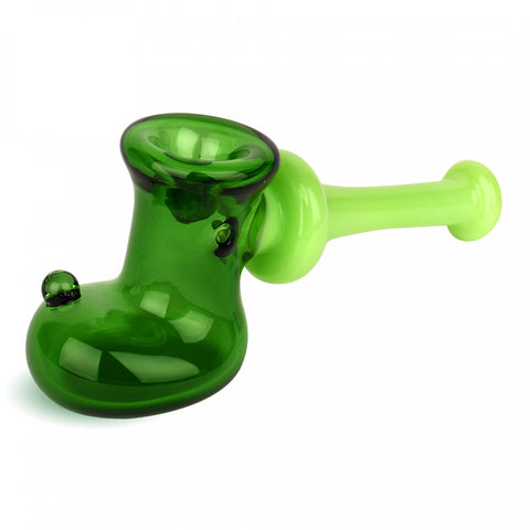 RED EYE GLASS® 6.5" Boot Hammer Hand Pipe