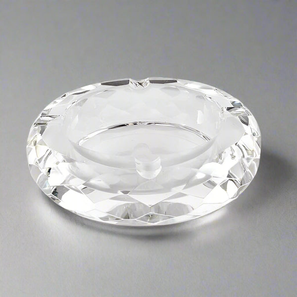 Glass Crystal Ashtray's