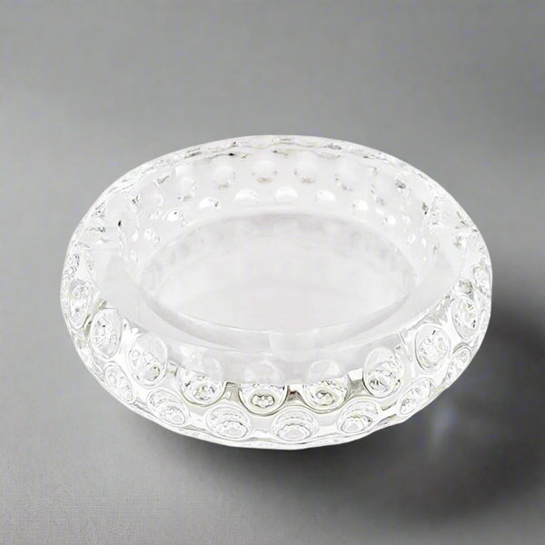 Glass Crystal Ashtray's