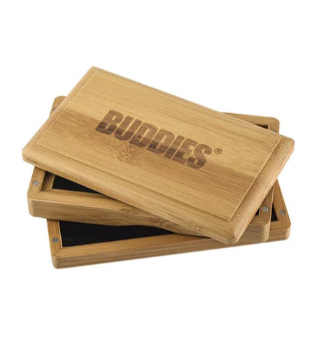 BUDDIES Bamboo Sifter Storage Box (Small)