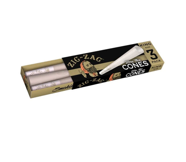 ZIG-ZAG Ultra Thin Cones (1 1/4 / King Sized)
