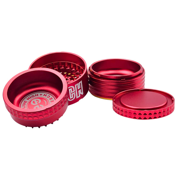 CHEECH 63mm 4Pc Quick Release Grinder w/ Ash Tray