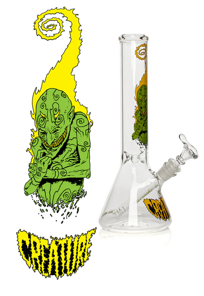 CREATURE® x GEAR PREMIUM® Designed 11.5" Beaker Bongs