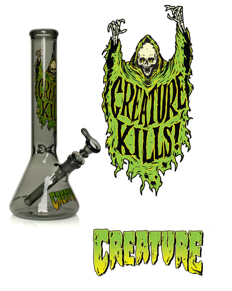 CREATURE® x GEAR PREMIUM® Designed 11.5" Beaker Bongs