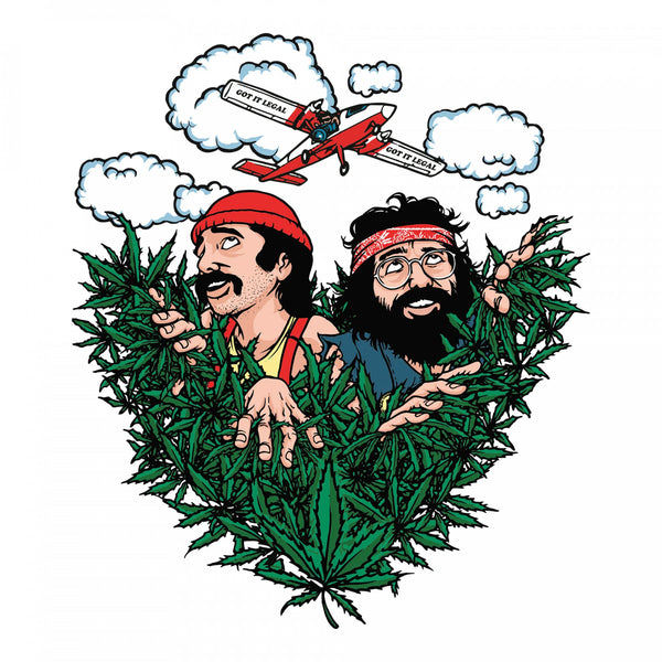 CHEECH & CHONG® Fields of Green 15" Beaker Bong