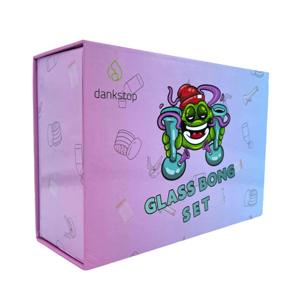 DANKSTOP 12" Glass Bong Box Set