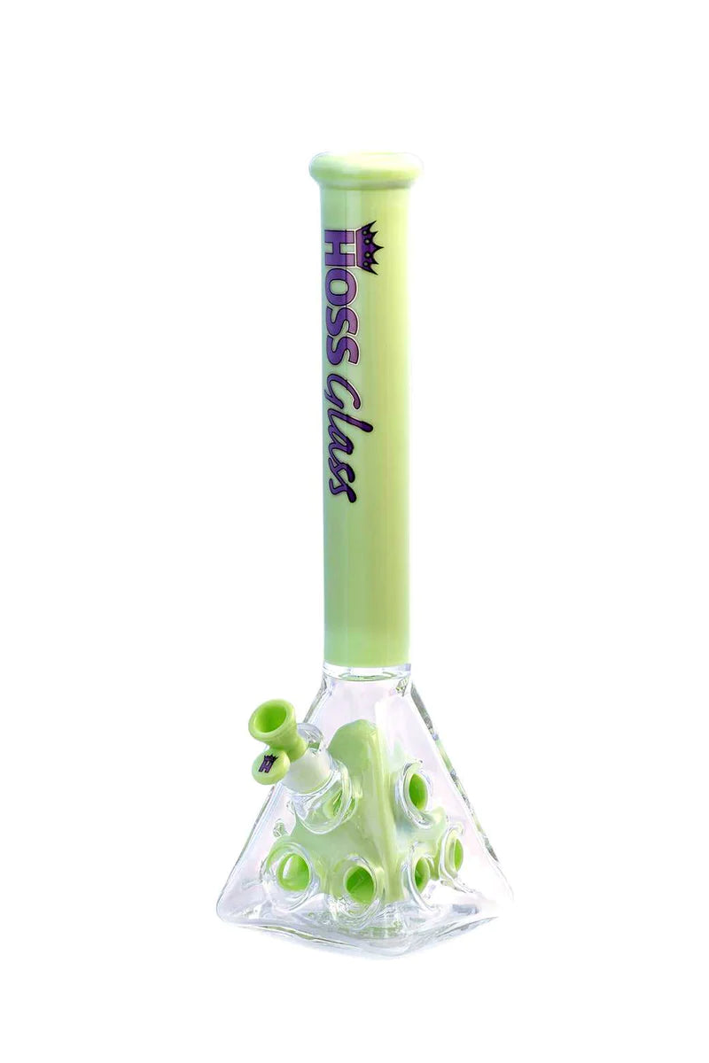 HOSS GLASS 18" Holey Pyramid Bong