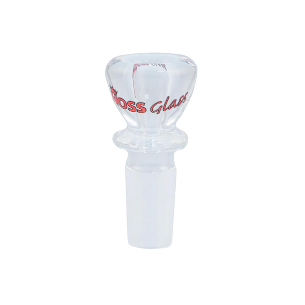 HOSS GLASS 19mm Full Color Chunky Snapper Bowl