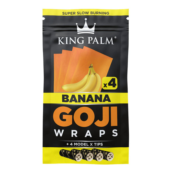 KINGPALM Goji 4 Pack Wraps (Multiple Flavours)