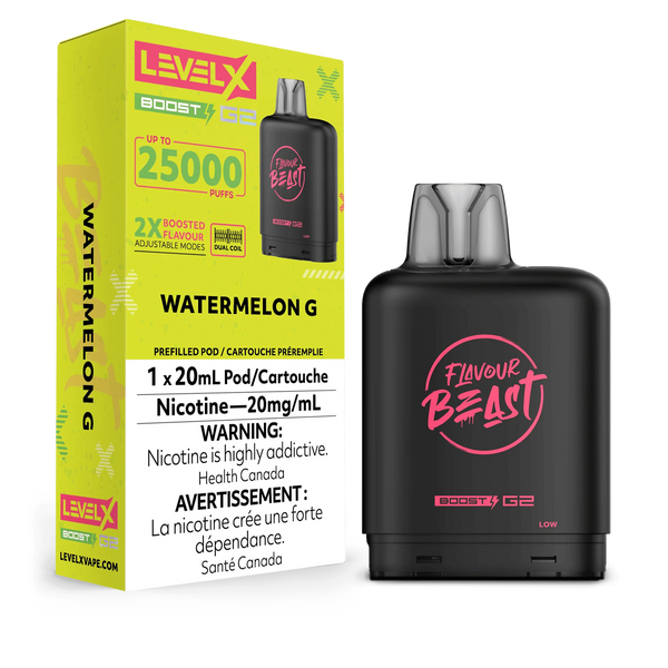 FLAVOUR BEAST - Level X Boost G2 Pods (25K Puffs)