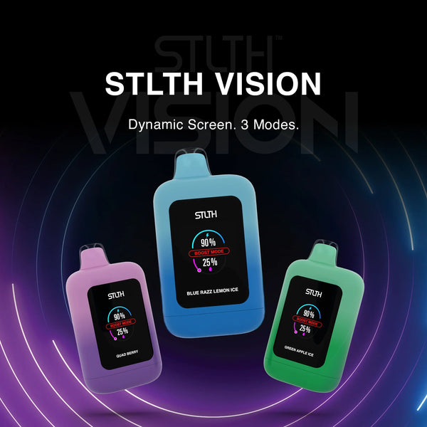 STLTH VISION Disposable w/ 3 Modes (20k Puffs)