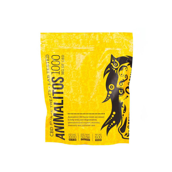 ANIMALITOS CBD Horse Treats | 1000mg CBD Per Bag