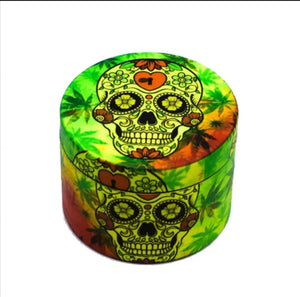 Glow In The Dark 4-Piece Skull Grinder