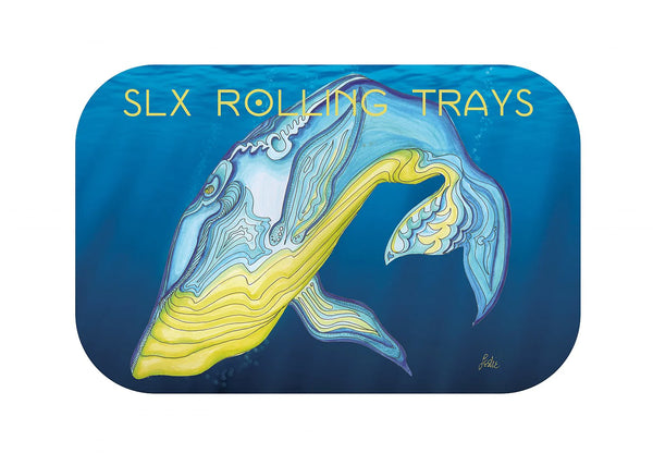 SLX Large Non-Slip Rolling Tray w/ Magnet Cover