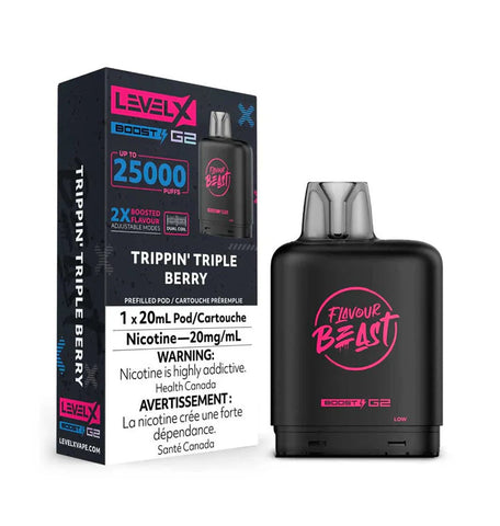 FLAVOUR BEAST - Level X Boost G2 Pods (25K Puffs)