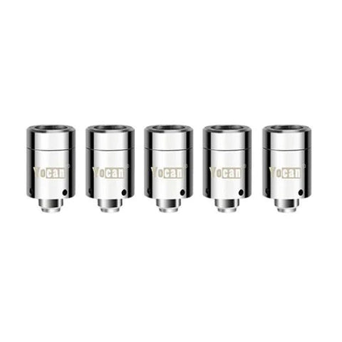 YOCAN Loaded Dual Quartz Coil 5-Pack