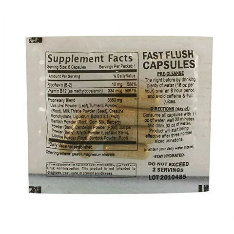 HIGH VOLTAGE Fast Flush Capsules