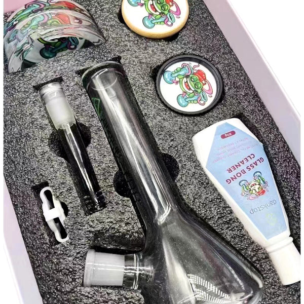 DANKSTOP 12" Glass Bong Box Set