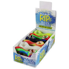 PULSAR 3.5" RIP Series Silicone Hand Pipes (Assorted Colours)