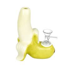 ART OF SMOKE Ceramic Banana Bubbler