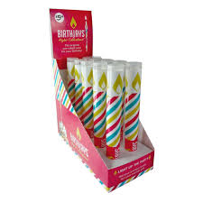 BIRTHJAYS Pre-Rolled Birthday Candle Single Cone