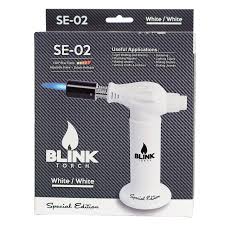 BLINK SE-02 Special Edition Dual Flame Torch - White