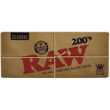 RAW Classic 200's (King Size Slim)