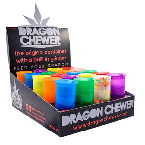 DRAGON CHEWER 2-Piece Plastic Grinder With Storage